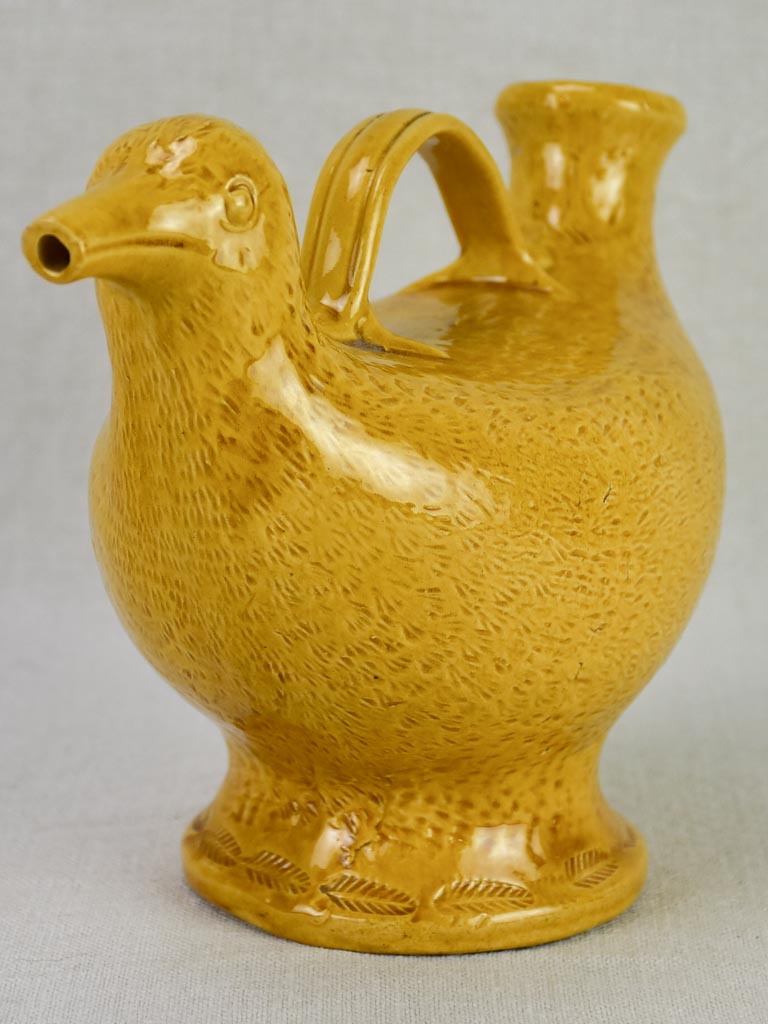 Pheasant-shaped water pitcher - Pichon Uzes