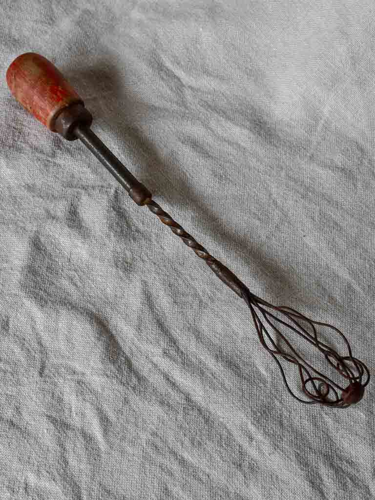 Antique French egg beater