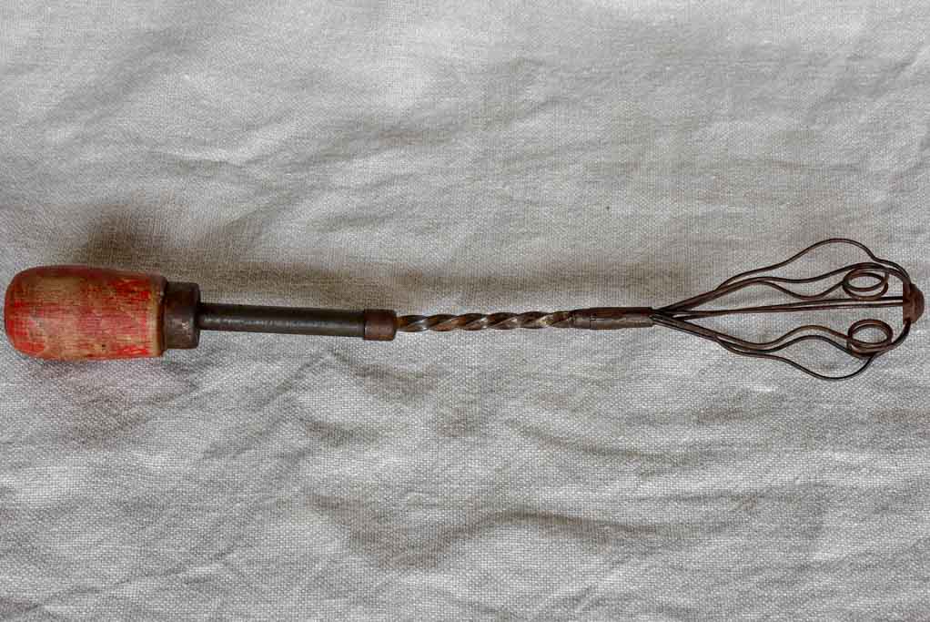 Antique French egg beater