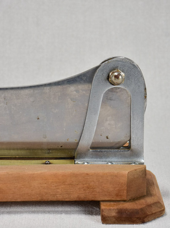 Mid-century French bread slicer