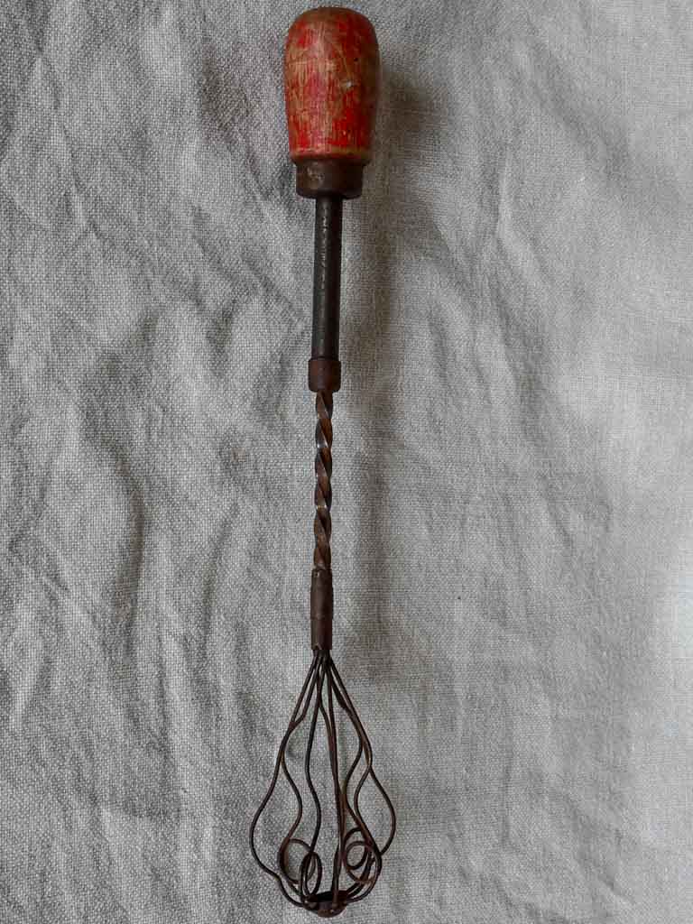 Antique French egg beater