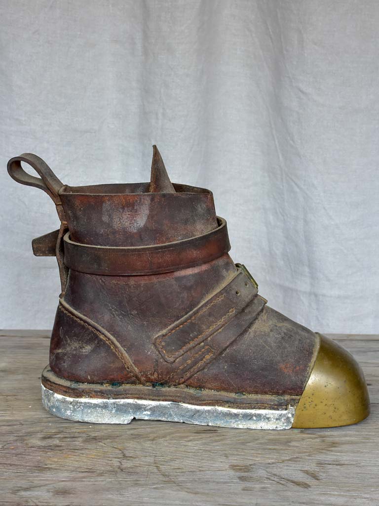 Early 20th Century French diving boot