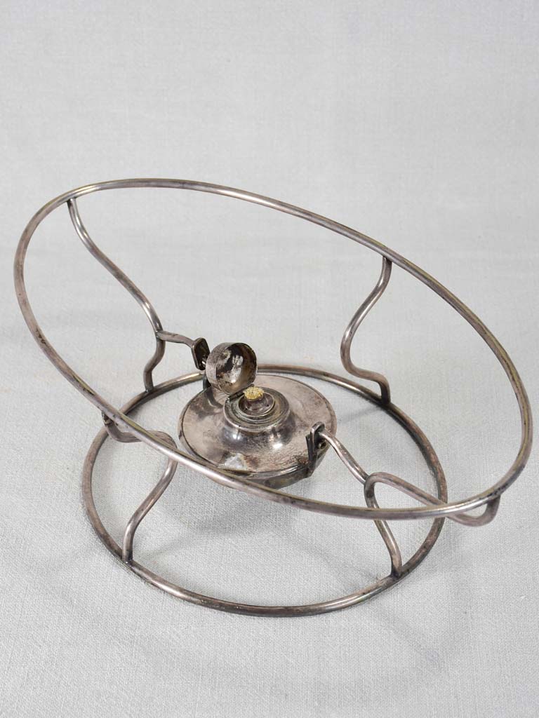 Vintage 1950s French restaurant plate warmer