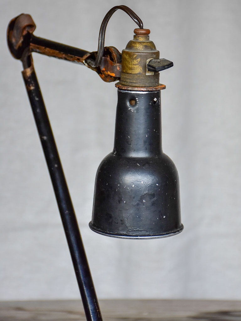 Gras #205 lamp with oculist lampshade