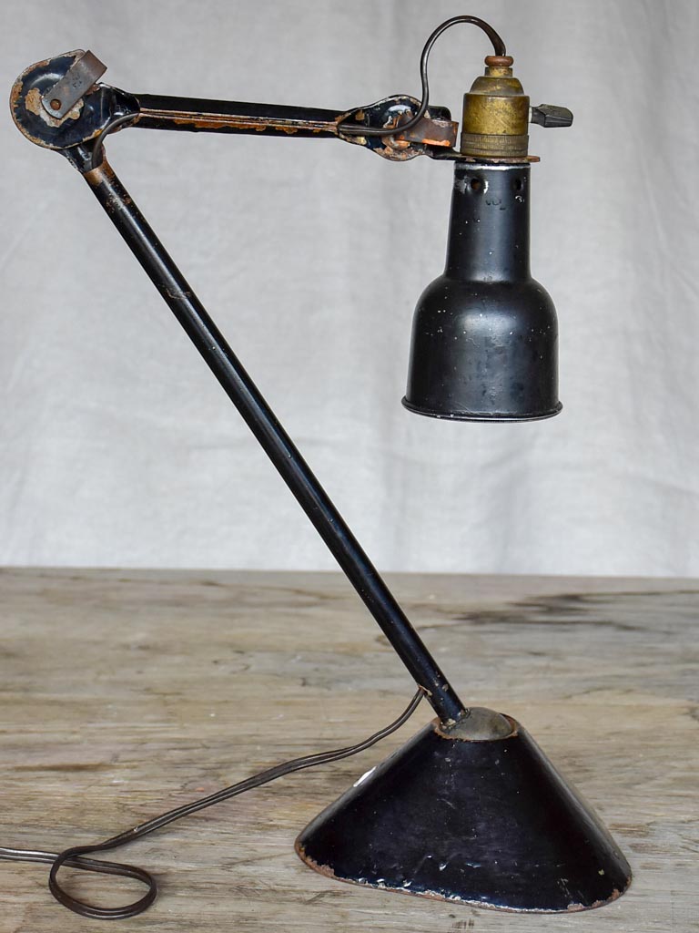 Gras #205 lamp with oculist lampshade