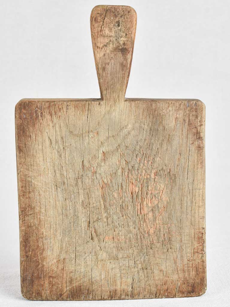 Small rustic French cutting board 12¼"