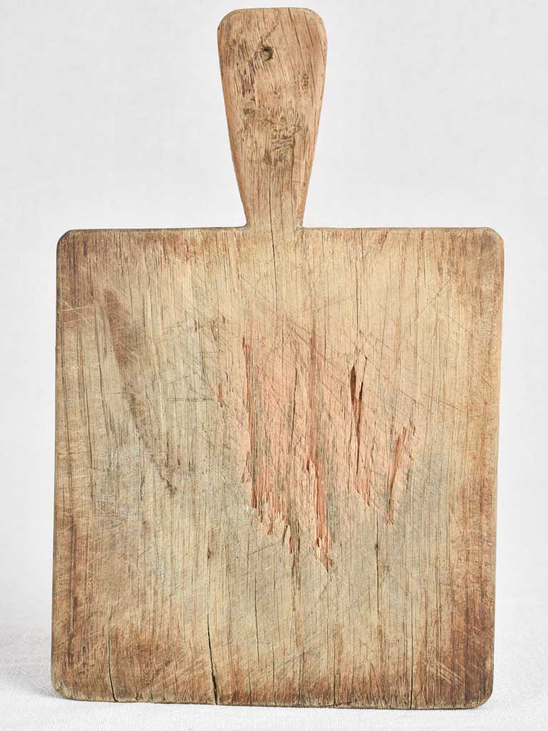 Small rustic French cutting board 12¼"