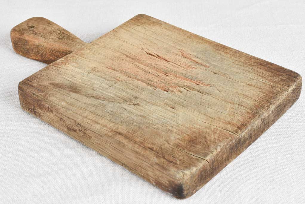 Small rustic French cutting board 12¼"
