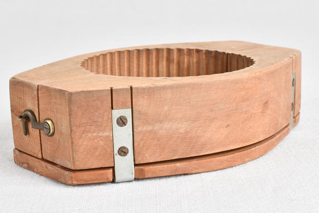 Unique Wooden Cow Impression Butter Mold