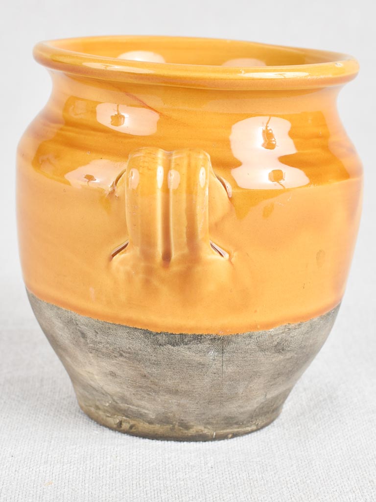 Small vintage French confit pot 6¼"