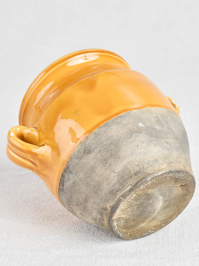 Small vintage French confit pot 6¼"