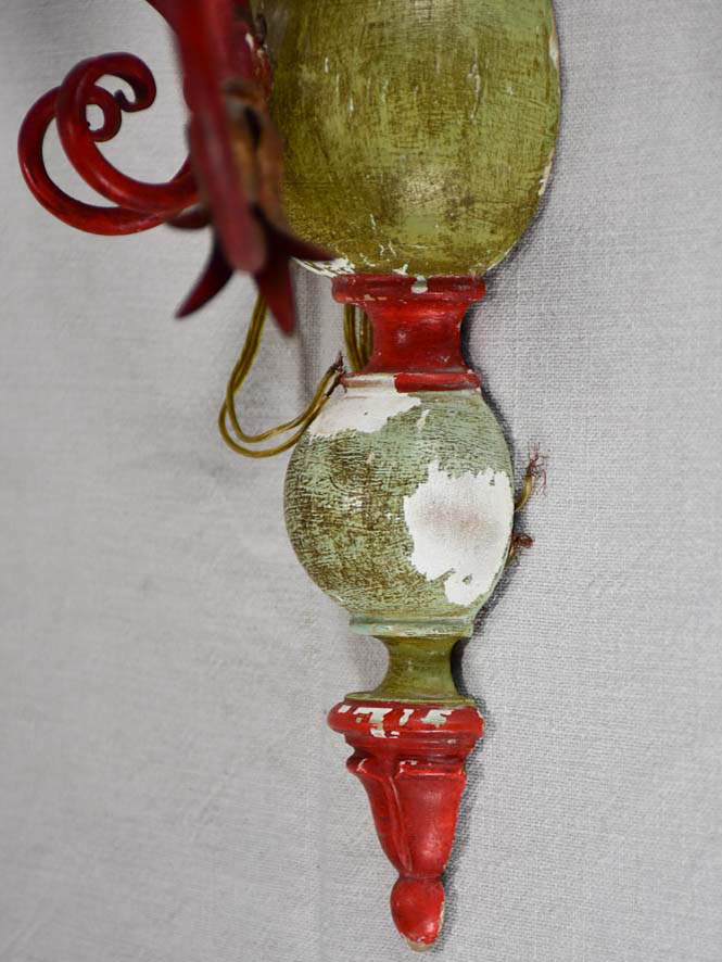 Vintage Italian wall sconce
