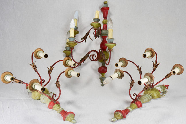Vintage Italian wall sconce