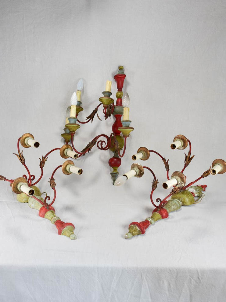 Vintage Italian wall sconce