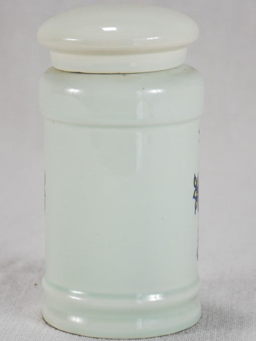 Classic Dutch glass jar with lid