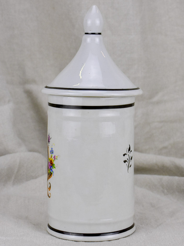 Vintage Cocaina apothecary jar