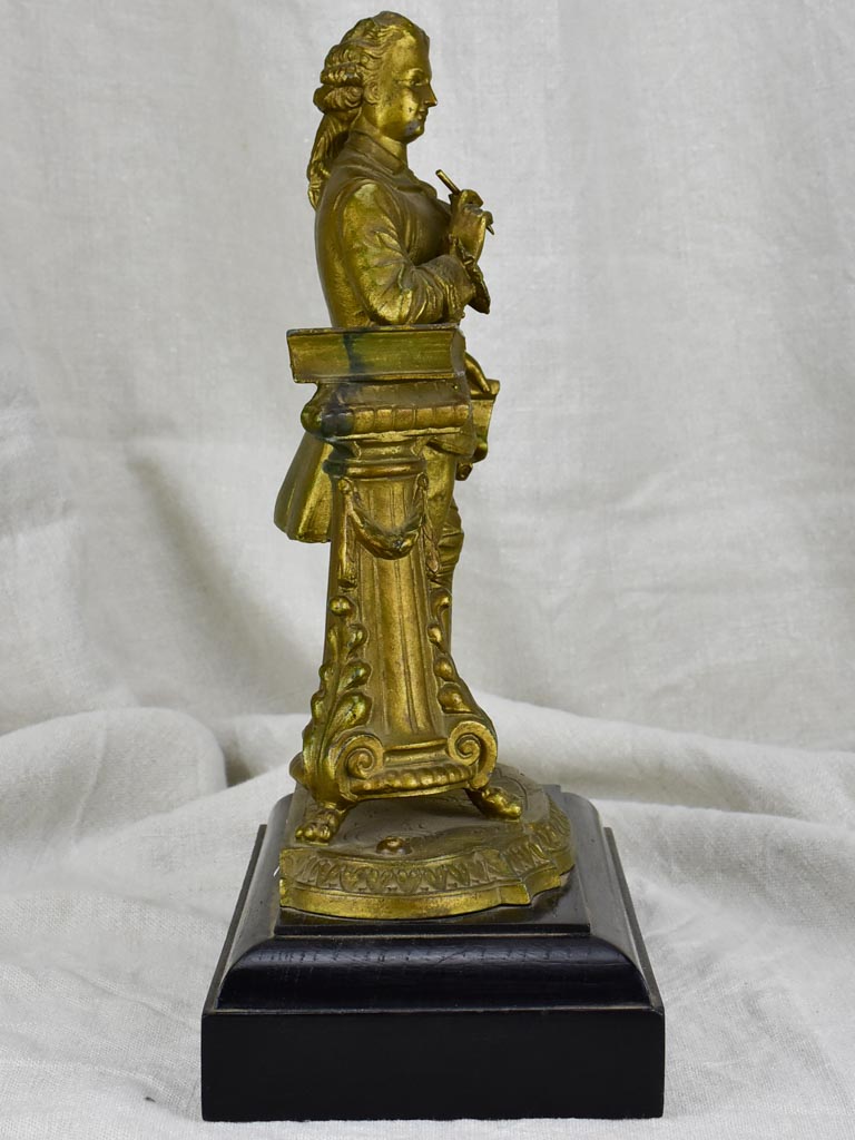 Antique French statue E. LEGIES