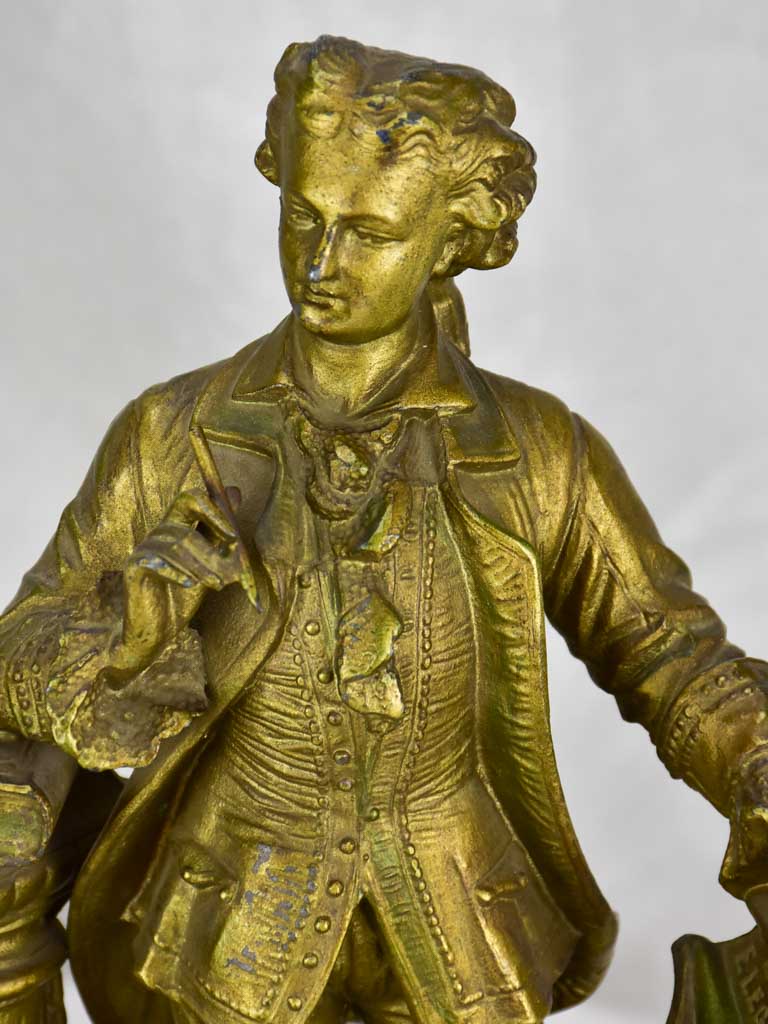 Antique French statue E. LEGIES