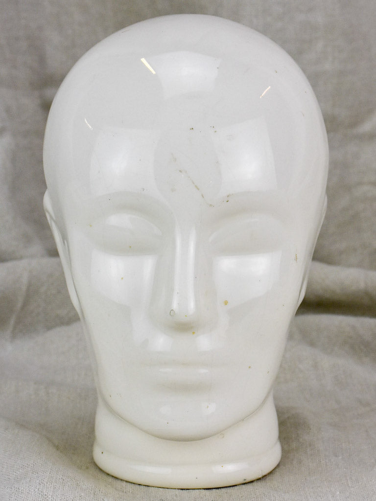 Early 20th Century earthenware head