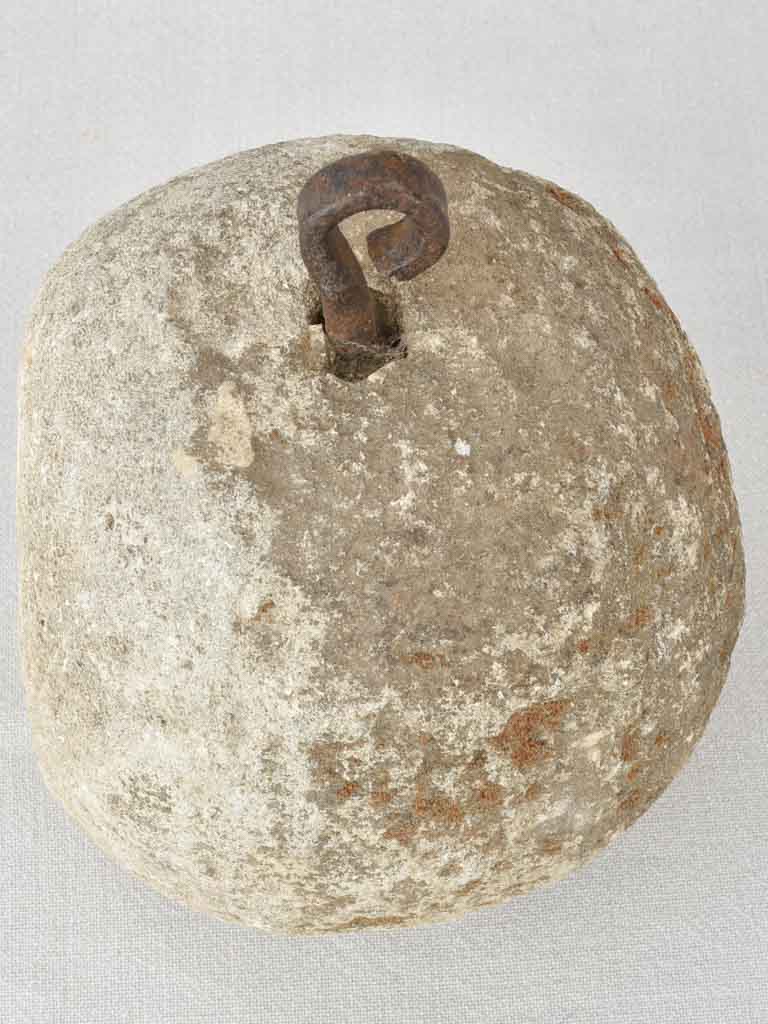 Late 19th century stone counterweight 10¼"