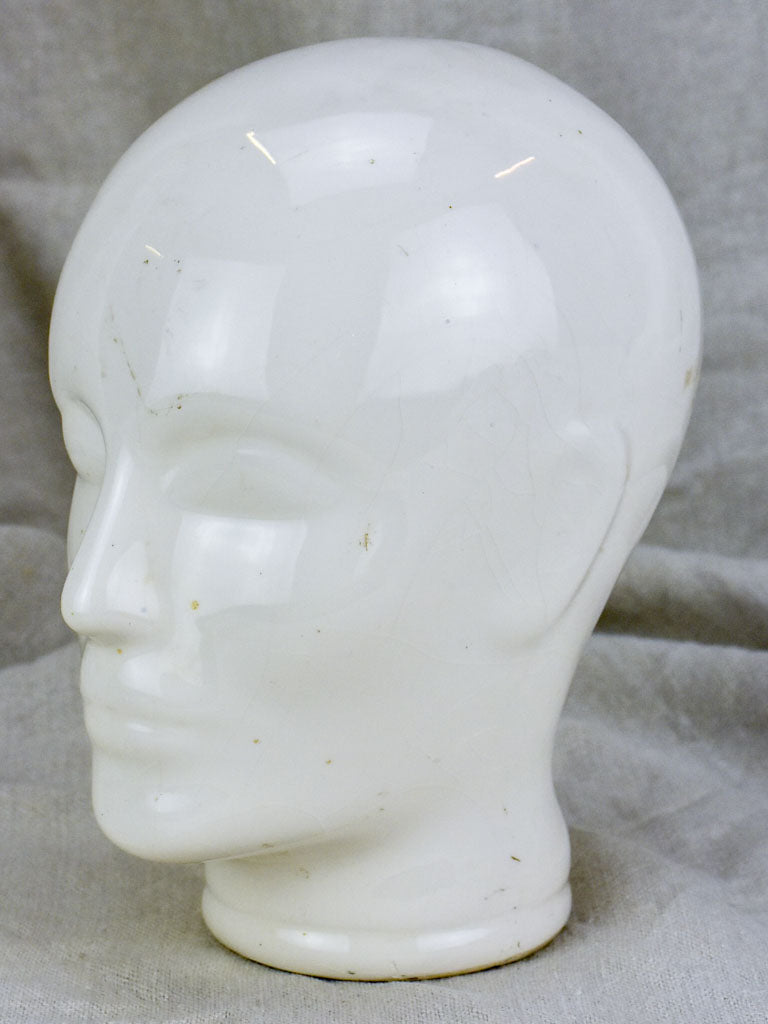 Early 20th Century earthenware head