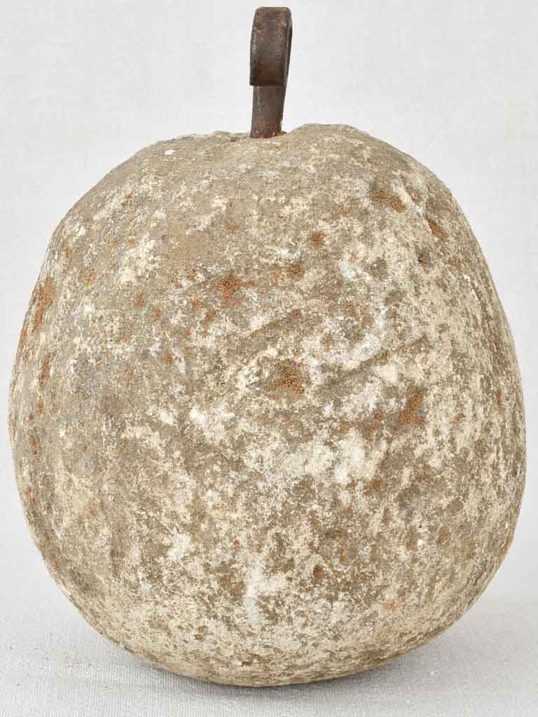 Late 19th century stone counterweight 10¼"