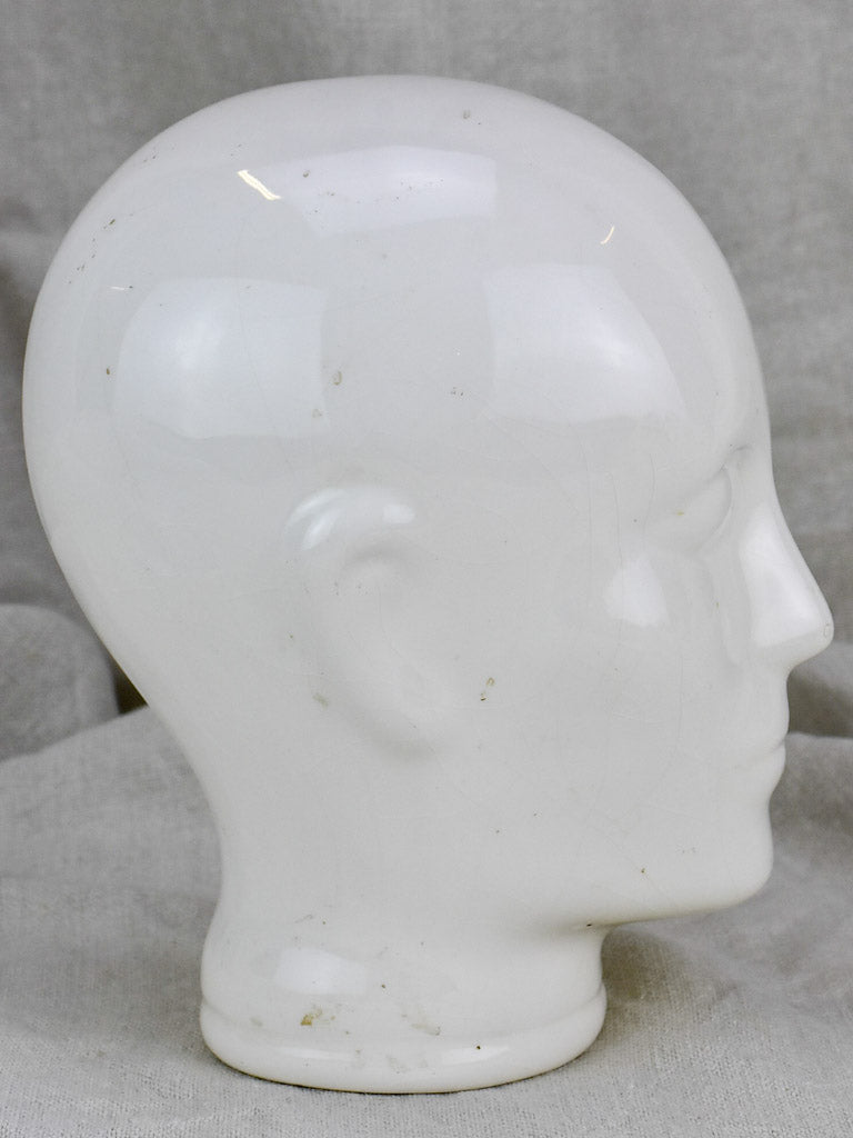 Early 20th Century earthenware head