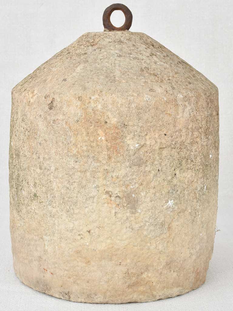 Antique French stone counterweight 11½"