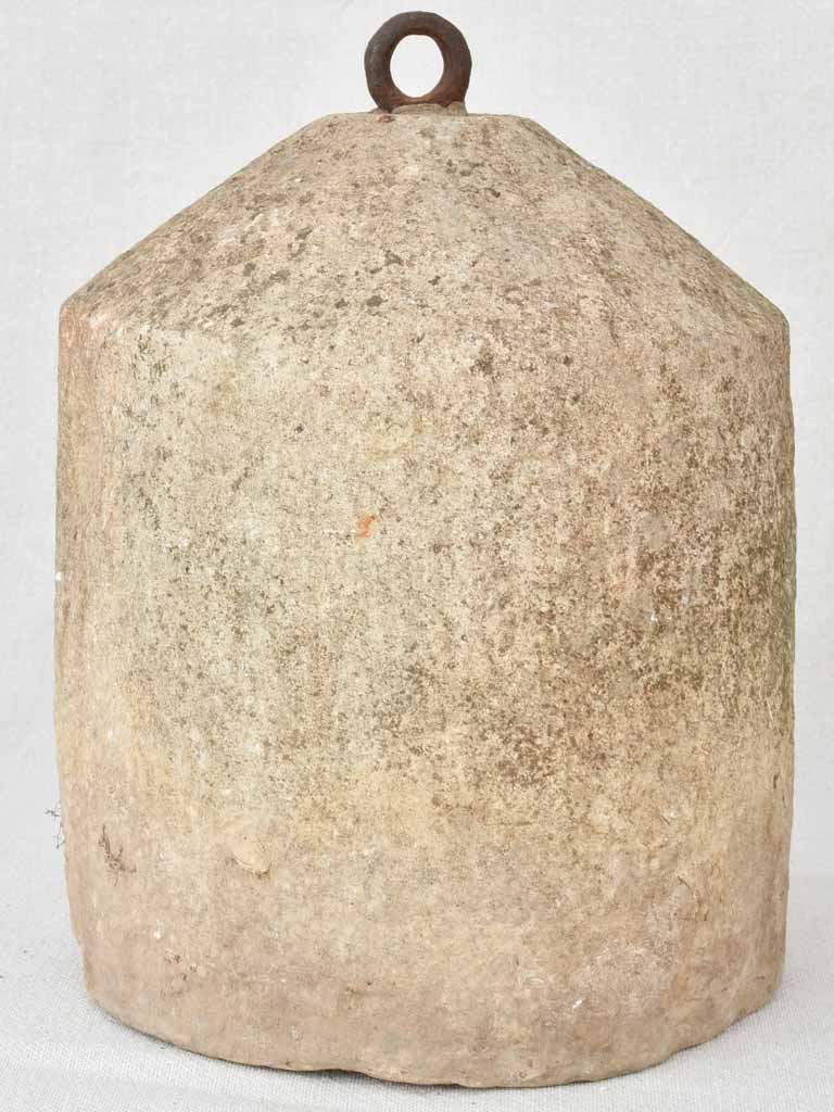 Antique French stone counterweight 11½"