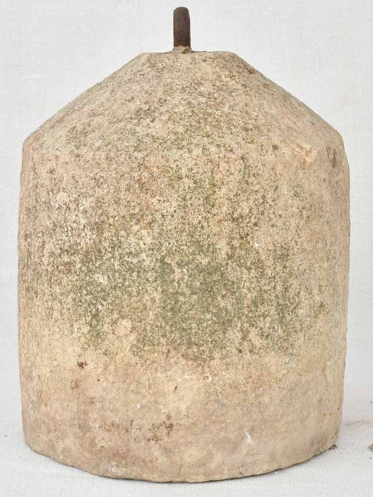 Antique French stone counterweight 11½"