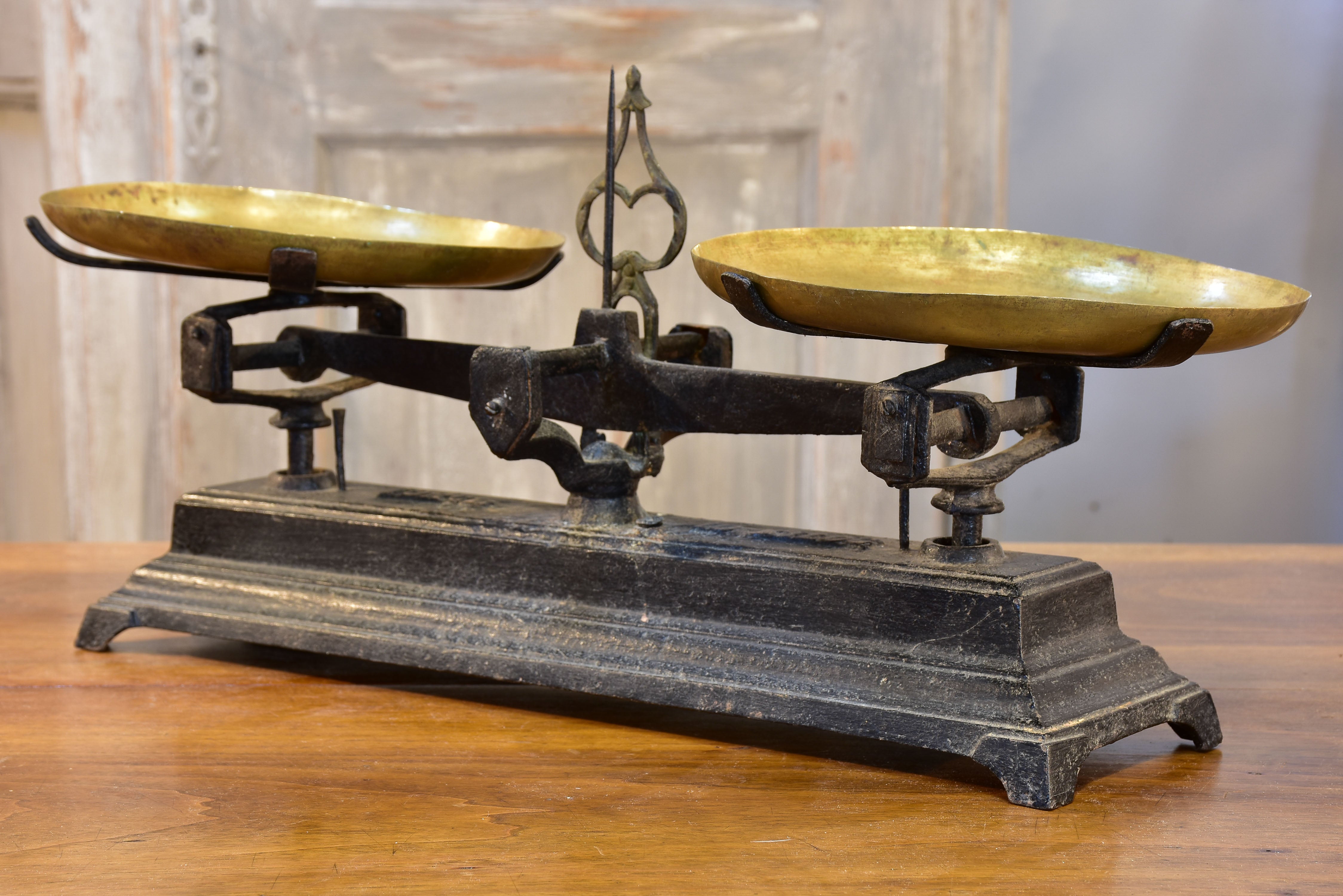 Antique French kitchen scales