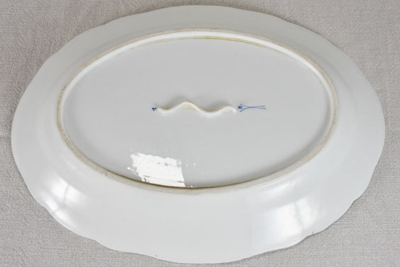 Two rare Meissen serving platters from the eighteenth-century