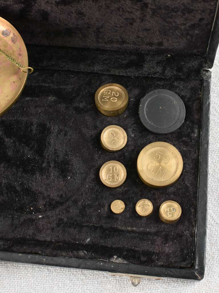 Napoleon III jeweler's weigh scales - 19th century
