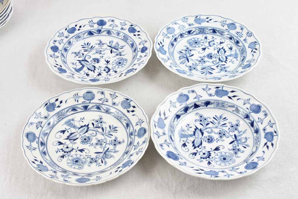 Unique aged German dinner service set