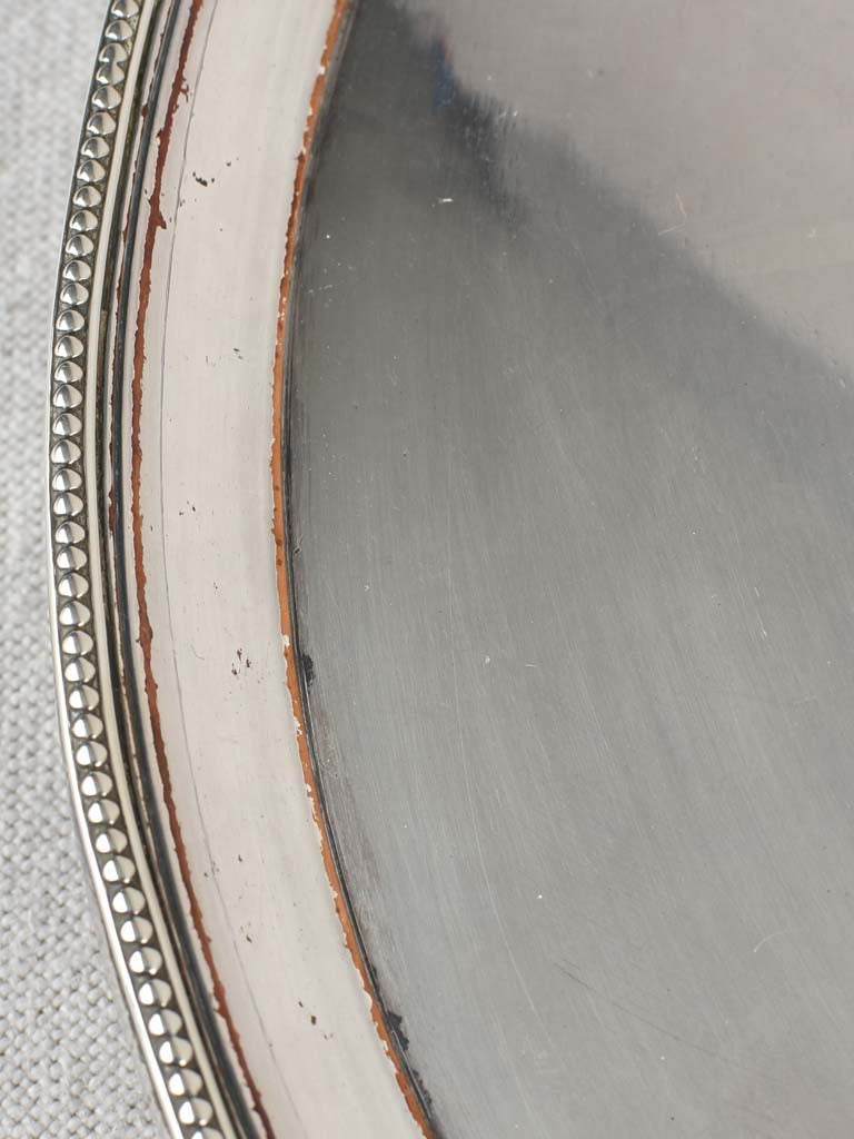 Unique Shell-Footed Old Sheffield Tray