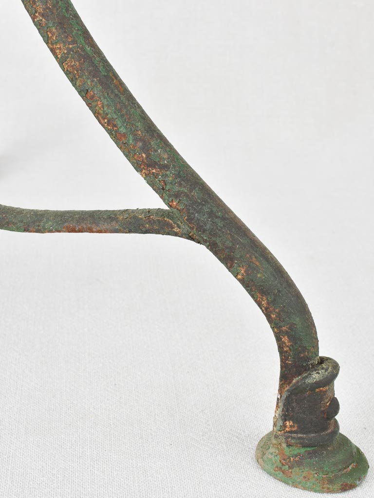 Early 20th century French Arras garden table 25½" x 28"