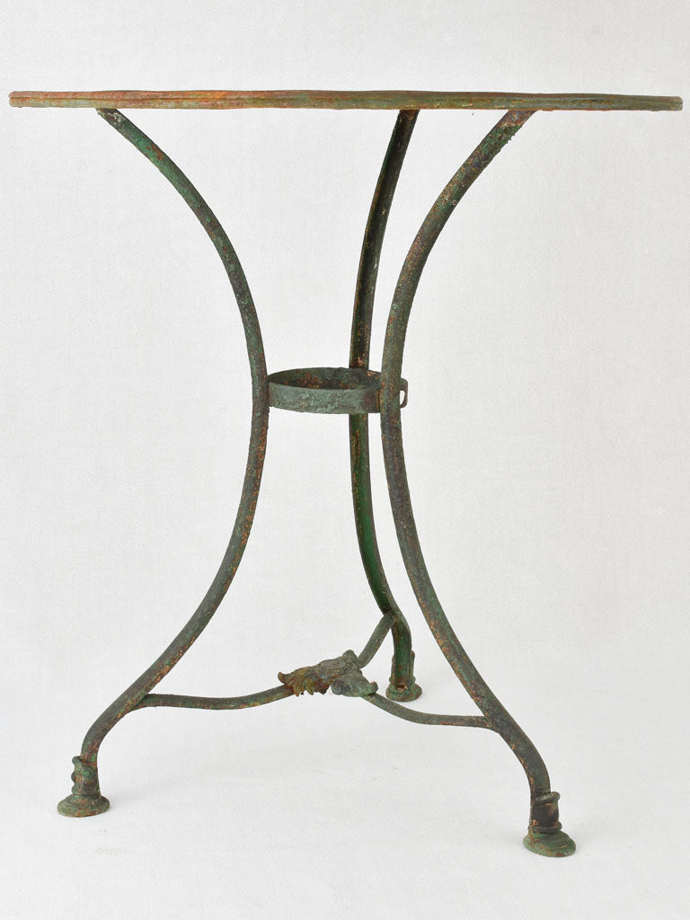 Early 20th century French Arras garden table 25½" x 28"