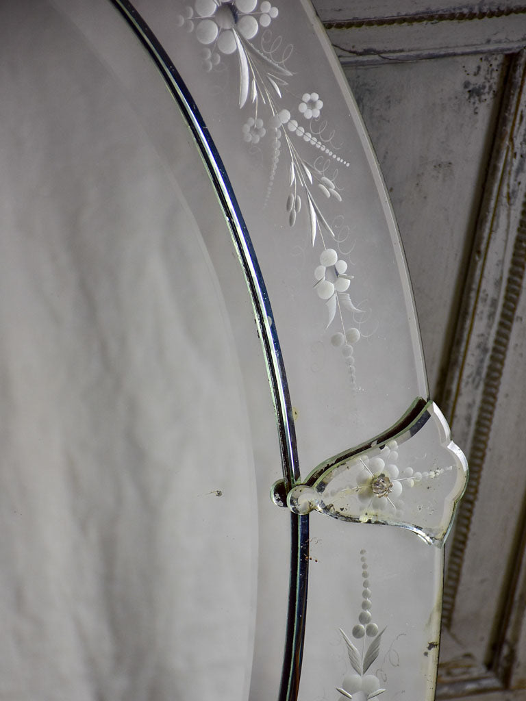 Jewel-Like Venetian Wall Mirror