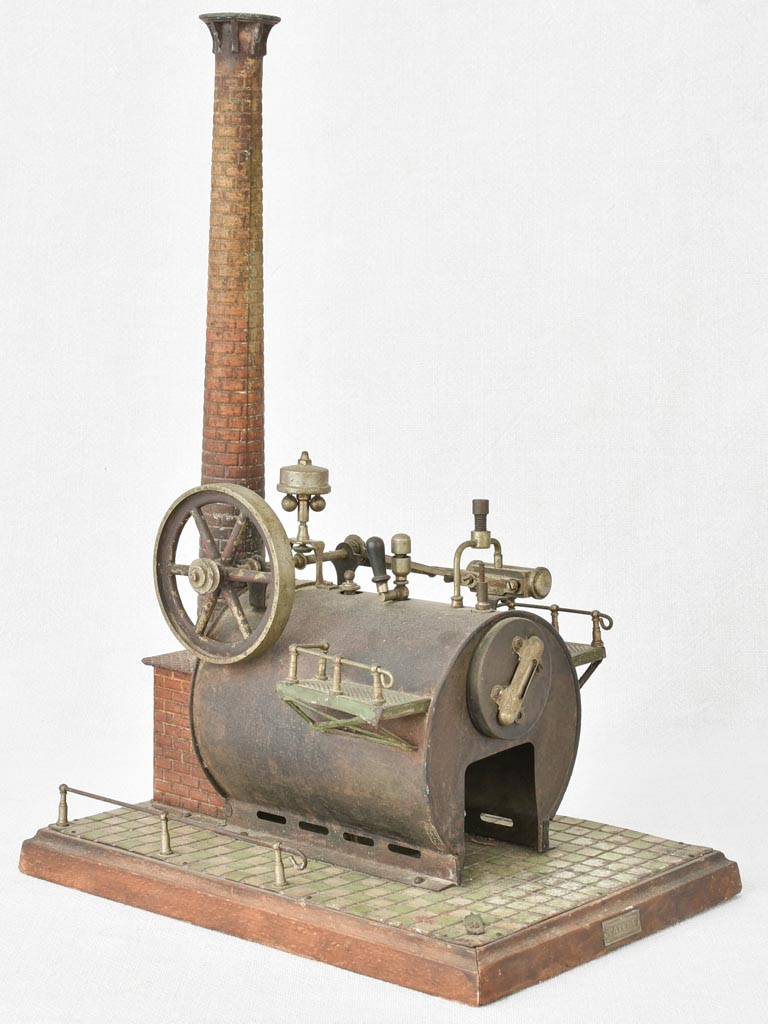 Late 19th century toy steam engine
