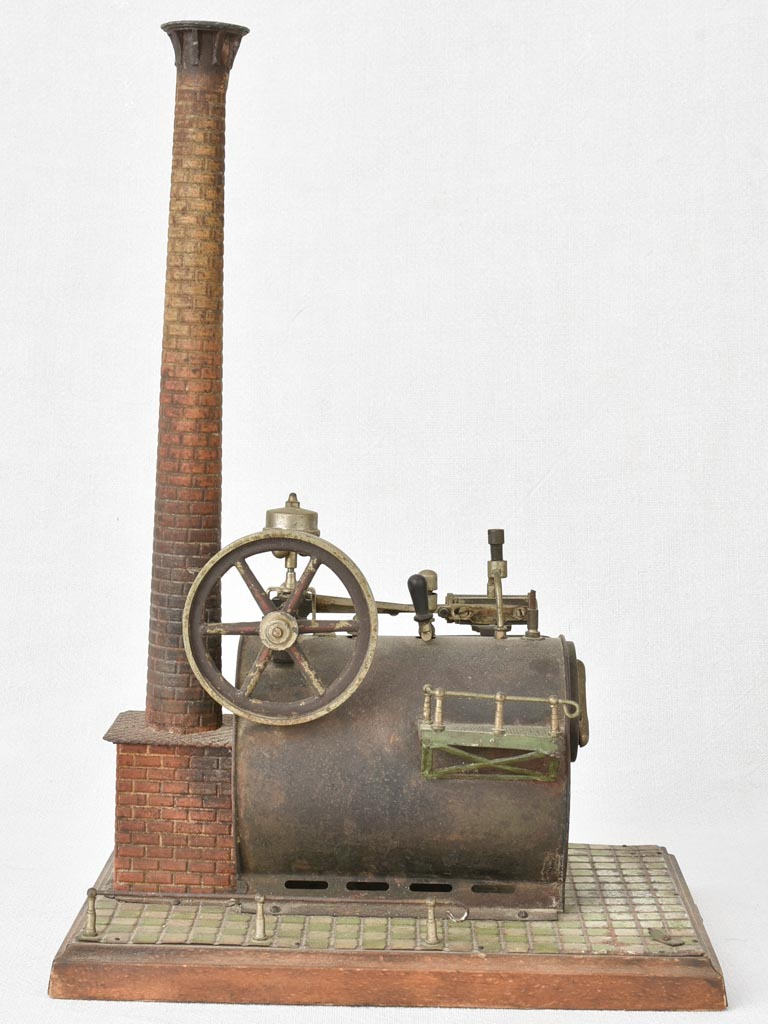 Late 19th century toy steam engine