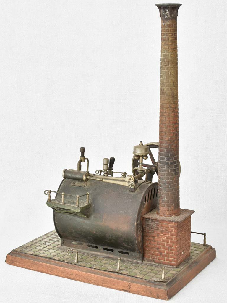 Late 19th century toy steam engine