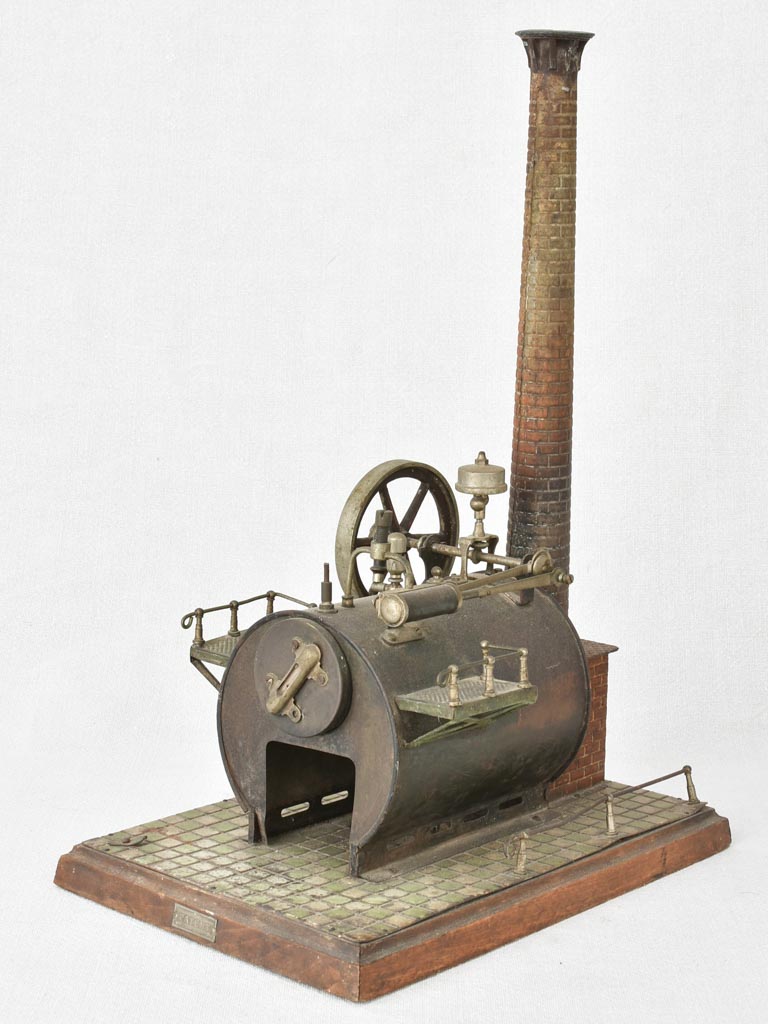 Late 19th century toy steam engine