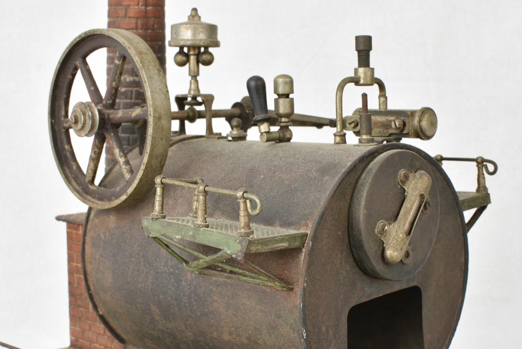 Late 19th century toy steam engine
