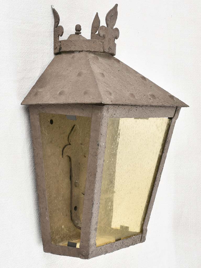 Vintage French wall lantern