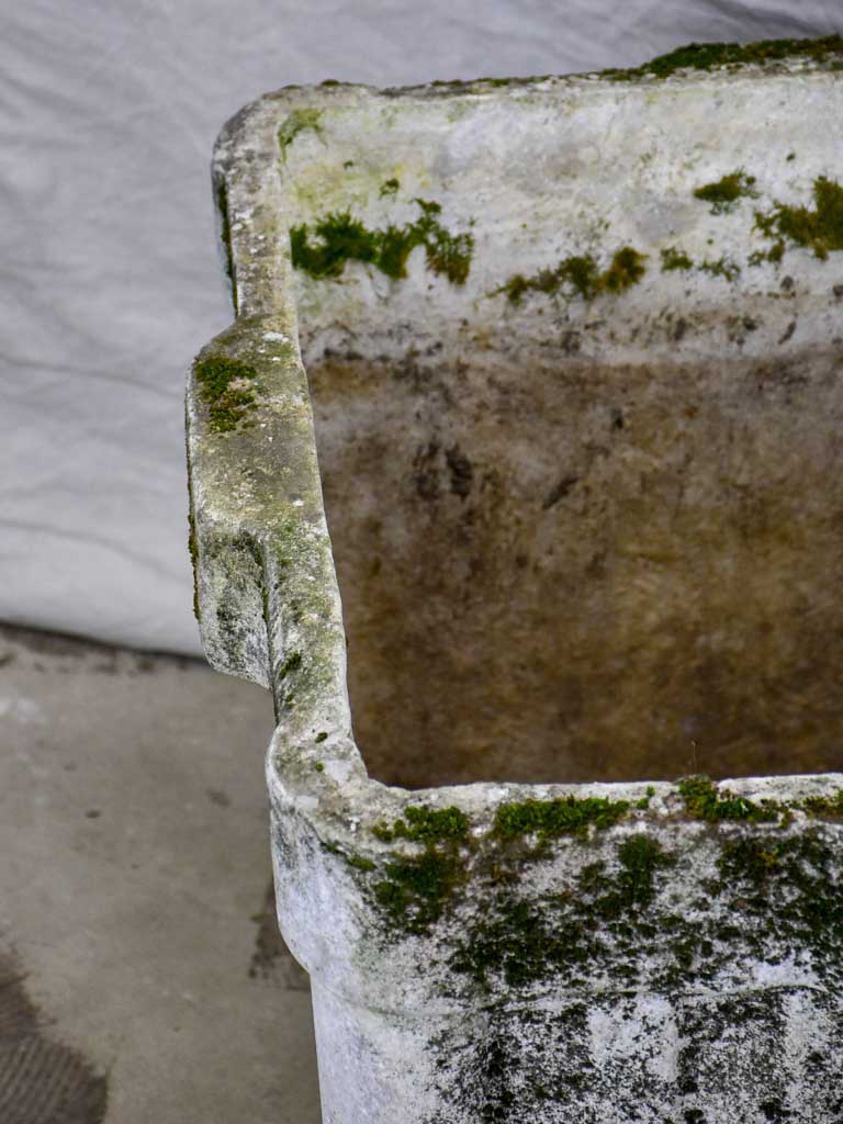 Pair of large square Willy Guhl planters