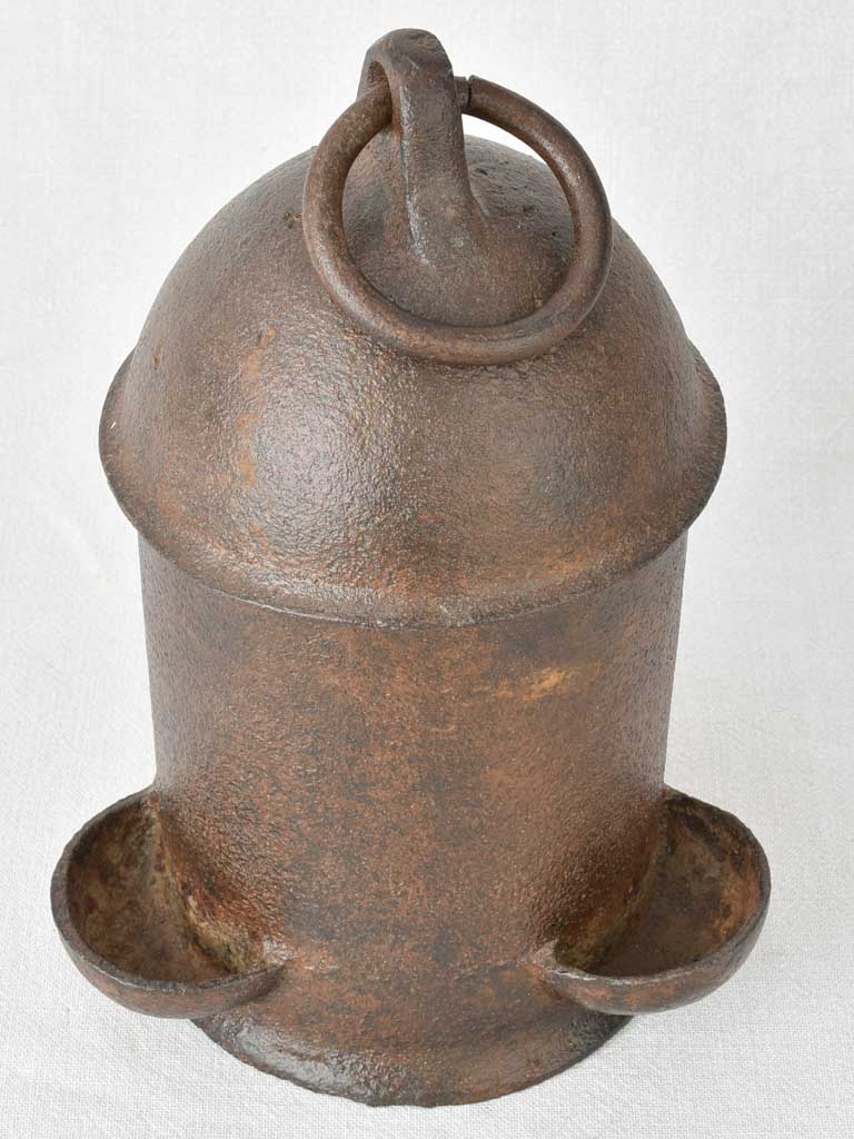 Cast iron bird water feeder