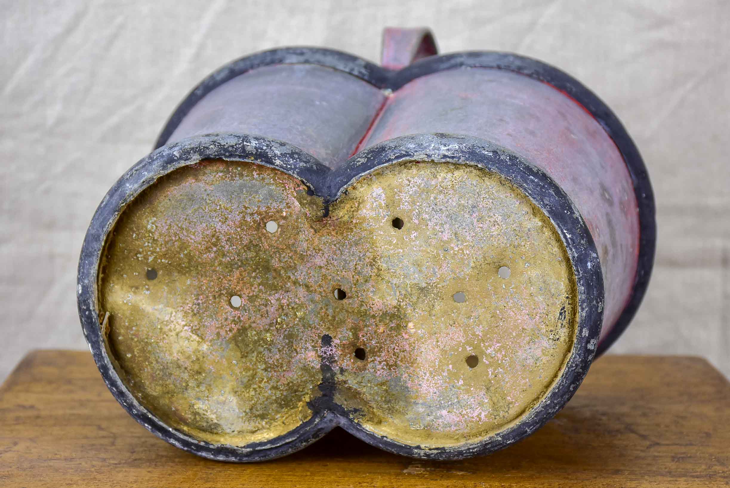 Rustic French bottle carrier