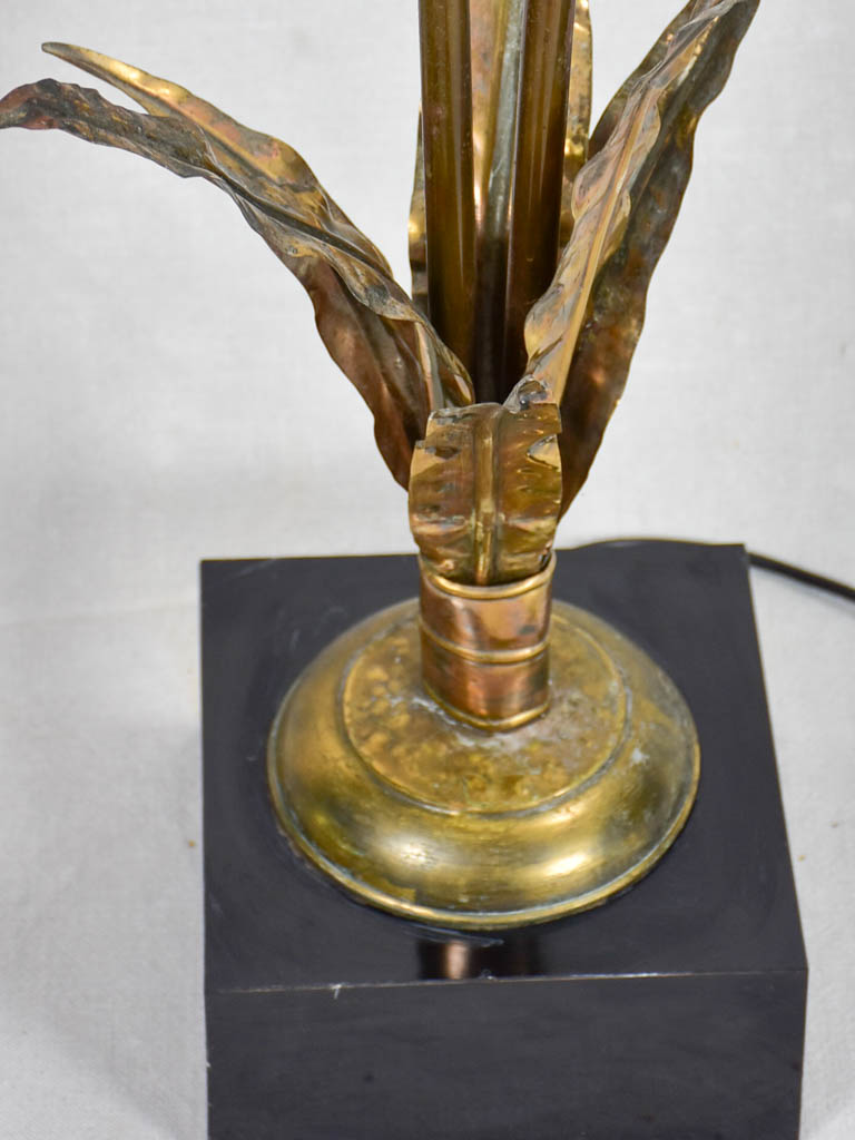 1970s Henri Fernadez flower lamp - floor lamp 56"