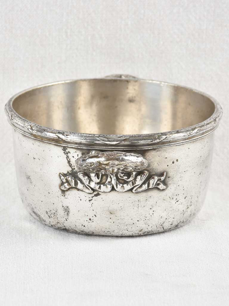 Historic silver plate from Ritz London