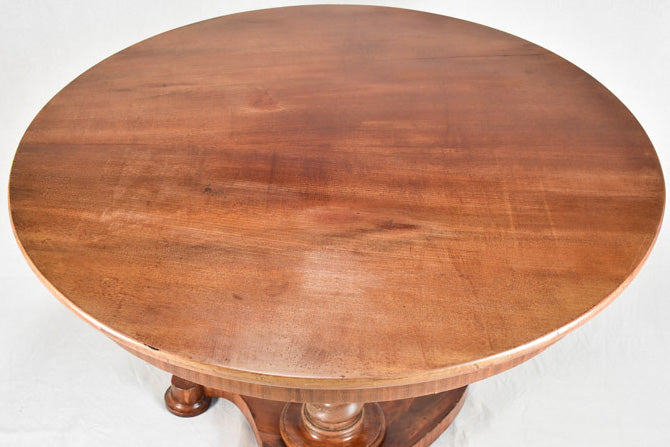 RESERVED BDT Antique French Restauration period round table